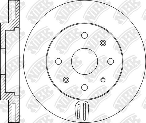 NiBK RN1202 - Kočioni disk www.molydon.hr