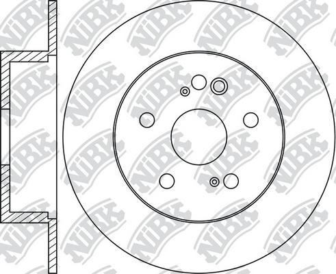 NiBK RN1207 - Kočioni disk www.molydon.hr