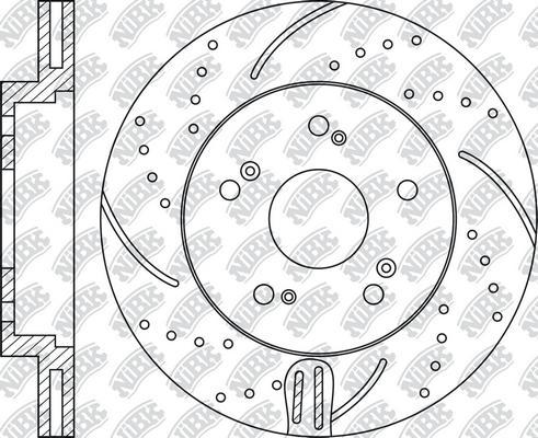 NiBK RN1218DSET - Kočioni disk velike snage www.molydon.hr