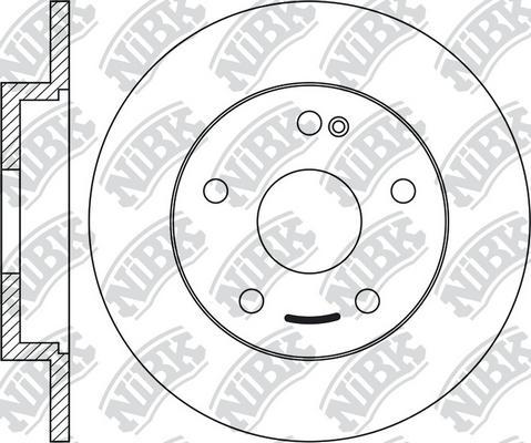 NiBK RN1289 - Kočioni disk www.molydon.hr