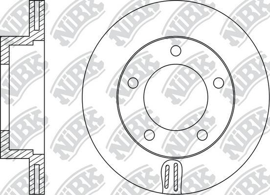 NiBK RN1284 - Kočioni disk www.molydon.hr