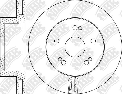 NiBK RN1285 - Kočioni disk www.molydon.hr