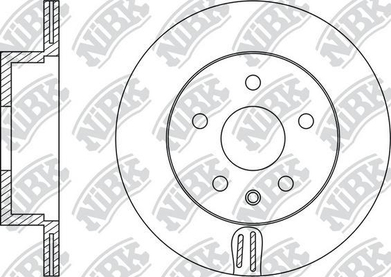 NiBK RN1234 - Kočioni disk www.molydon.hr