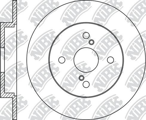 NiBK RN1228 - Kočioni disk www.molydon.hr