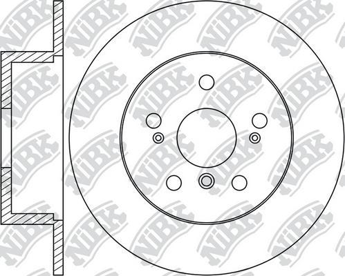 NiBK RN1223 - Kočioni disk www.molydon.hr