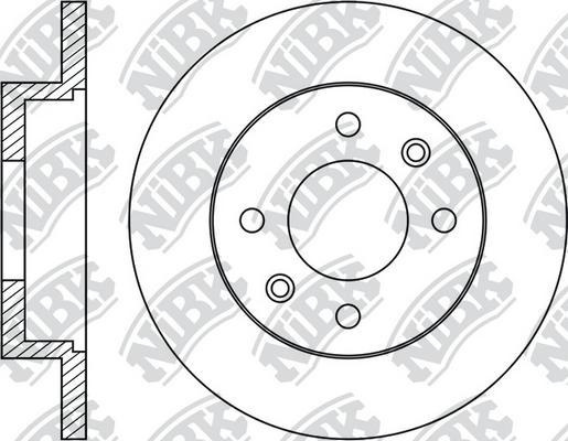 NiBK RN1275 - Kočioni disk www.molydon.hr