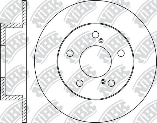 NiBK RN1278 - Kočioni disk www.molydon.hr