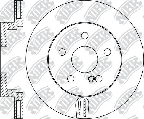 NiBK RN1795 - Kočioni disk www.molydon.hr