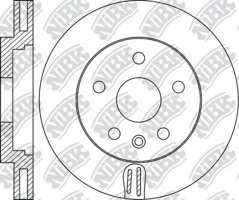 NiBK RN1740 - Kočioni disk www.molydon.hr