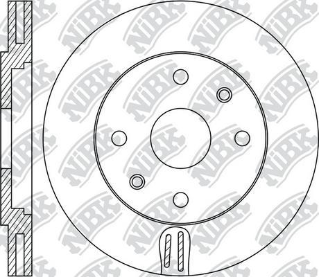 NiBK RN1748 - Kočioni disk www.molydon.hr