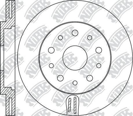 NiBK RN1754 - Kočioni disk www.molydon.hr