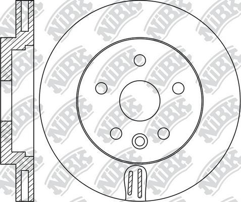 NiBK RN1756 - Kočioni disk www.molydon.hr