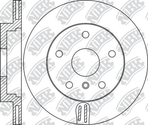 NiBK RN1764 - Kočioni disk www.molydon.hr