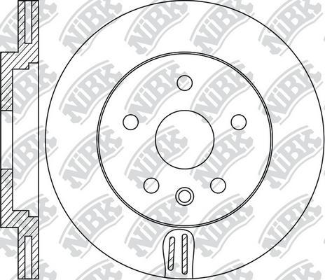 NiBK RN1765 - Kočioni disk www.molydon.hr