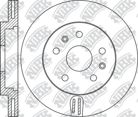 NiBK RN1760 - Kočioni disk www.molydon.hr