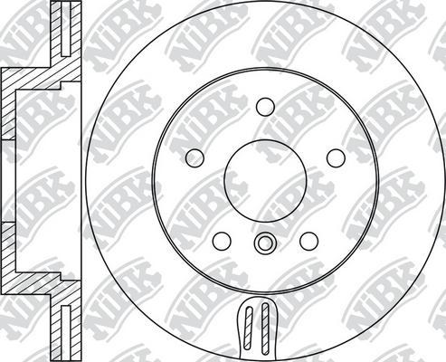 NiBK RN1719 - Kočioni disk www.molydon.hr