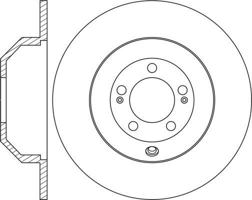 NiBK RN1713 - Kočioni disk www.molydon.hr