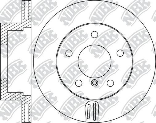 NiBK RN1784 - Kočioni disk www.molydon.hr