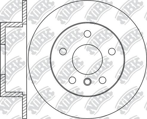 NiBK RN1785 - Kočioni disk www.molydon.hr