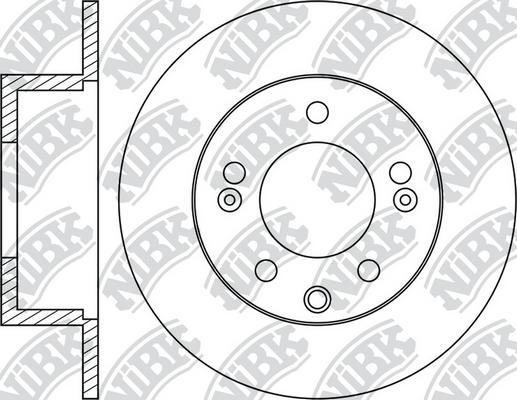 NiBK RN1786 - Kočioni disk www.molydon.hr