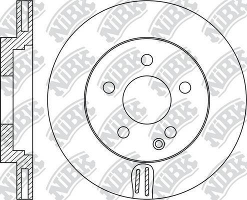 NiBK RN1780 - Kočioni disk www.molydon.hr