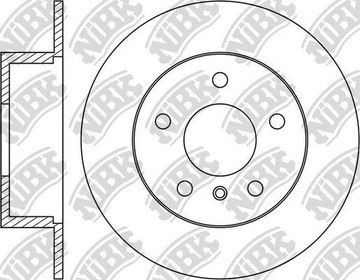 NiBK RN1781 - Kočioni disk www.molydon.hr