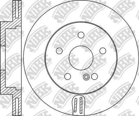 NiBK RN1783 - Kočioni disk www.molydon.hr