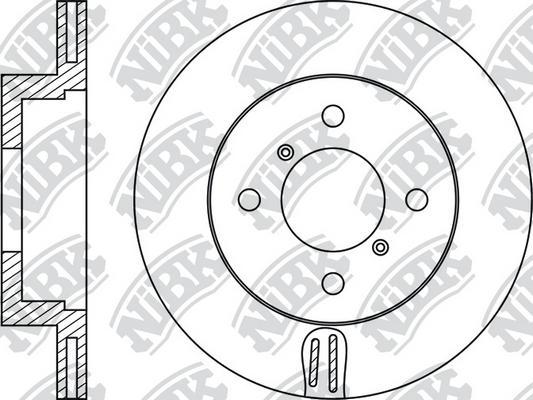 NiBK RN1787 - Kočioni disk www.molydon.hr