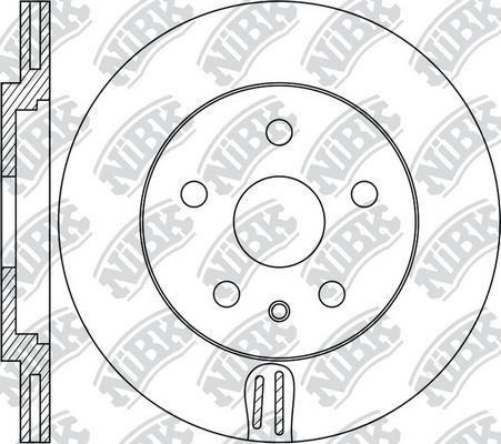 NiBK RN1734 - Kočioni disk www.molydon.hr