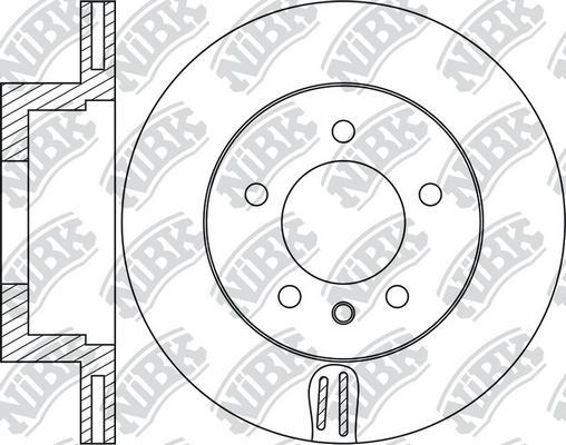 NiBK RN1722 - Kočioni disk www.molydon.hr