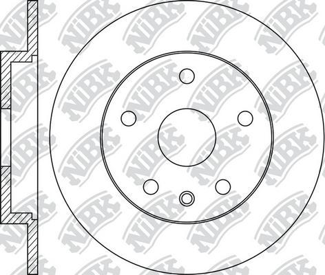 NiBK RN1770 - Kočioni disk www.molydon.hr