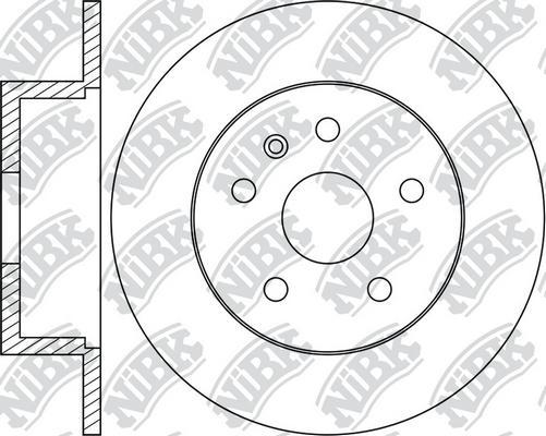 NiBK RN1771 - Kočioni disk www.molydon.hr