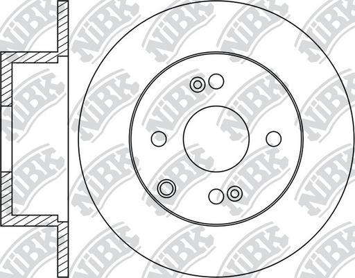 NiBK RN1778 - Kočioni disk www.molydon.hr