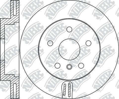 NiBK RN1772 - Kočioni disk www.molydon.hr