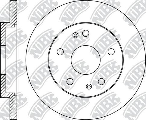 NiBK RN1777 - Kočioni disk www.molydon.hr