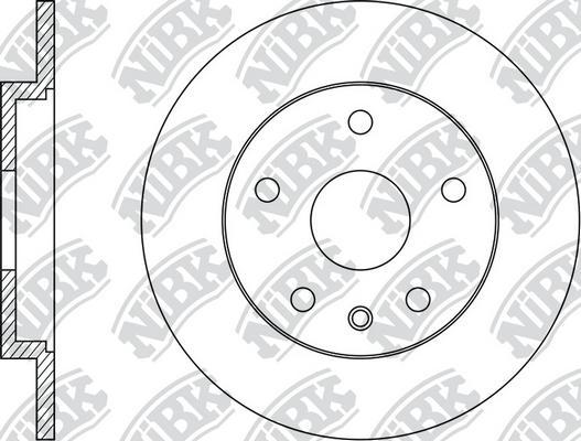 NiBK RN33002 - Kočioni disk www.molydon.hr