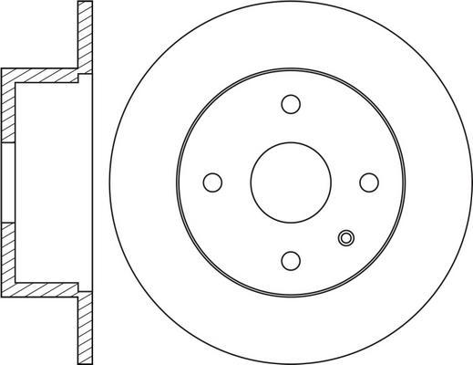 NiBK RN2099 - Kočioni disk www.molydon.hr