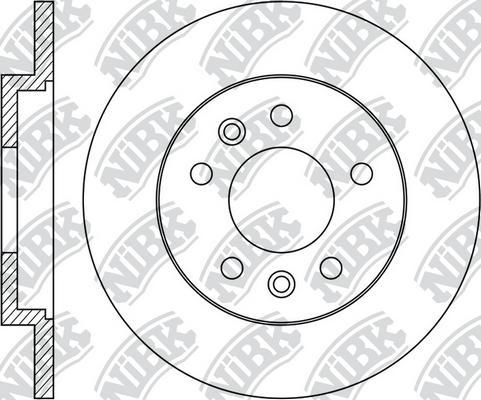 NiBK RN2043 - Kočioni disk www.molydon.hr