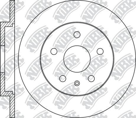 NiBK RN2059 - Kočioni disk www.molydon.hr