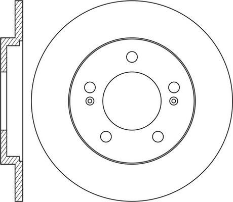 NiBK RN2086 - Kočioni disk www.molydon.hr