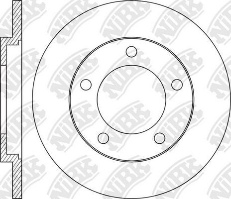 NiBK RN2082 - Kočioni disk www.molydon.hr