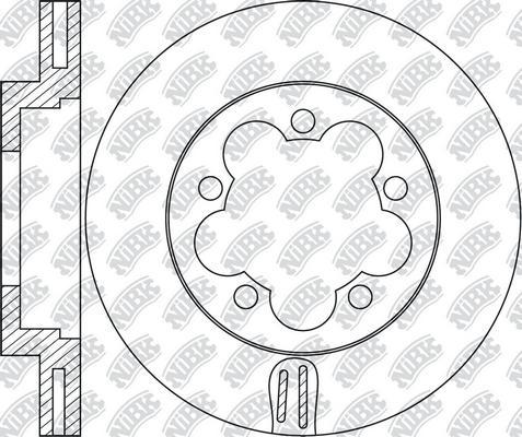 NiBK RN2076 - Kočioni disk www.molydon.hr