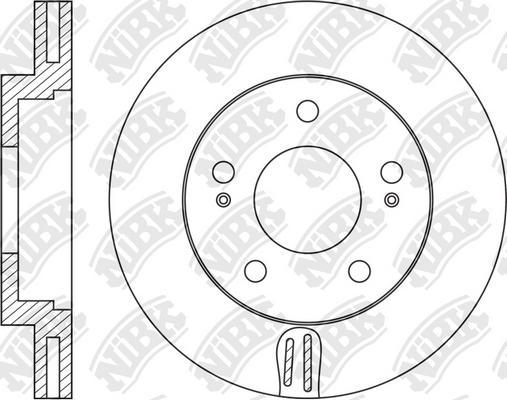 NiBK RN2078 - Kočioni disk www.molydon.hr