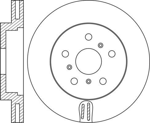 NiBK RN2112 - Kočioni disk www.molydon.hr