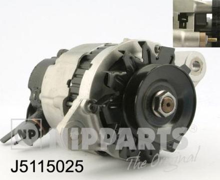 Nipparts J5115025 - Alternator www.molydon.hr