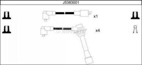 Nipparts J5383001 - Set kablova za paljenje www.molydon.hr