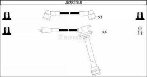 Nipparts J5382048 - Set kablova za paljenje www.molydon.hr