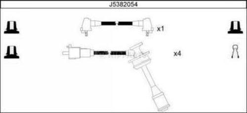 Nipparts J5382054 - Set kablova za paljenje www.molydon.hr