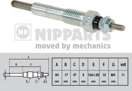 Nipparts J5719009 - Grijač za paljenje www.molydon.hr