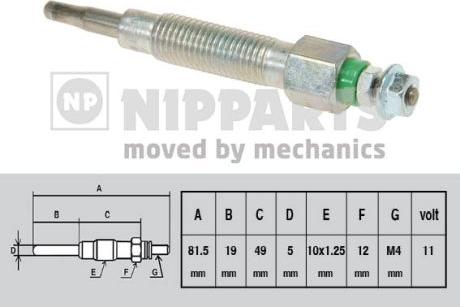 Nipparts N5711032 - Grijač za paljenje www.molydon.hr